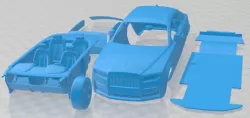Rolls Royce Ghost 2021 Printable Car