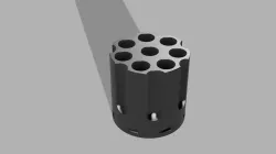 Rvolvert drum as ball pen