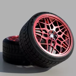 SALE!!!!!! Vossen MLR-3 rims and tires for diecast and RC hot wheels scale models