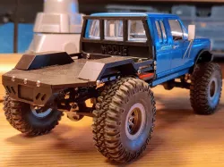 SCX24 Flatbed for Monogram 1991 Ford F-250 Model Kit
