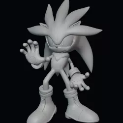 Silver the Hedgehog Sonic Figure