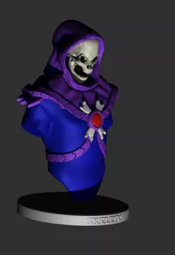 Skeletor bust