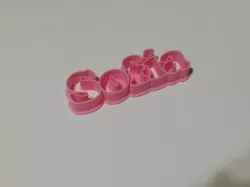 Sofia cookie cutter