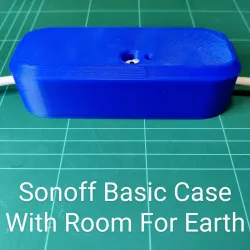 Sonoff Basic Case - Space For Earth - Snap Top