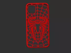 Spiderman I-Phone 11 3D Case Printable .STL