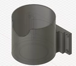 Spray can holer - Spraydosenhalter - 67mm (expandable)