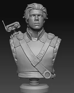 Star Wars Jedi Fallen Order Cal Kestis jedi padawan Bust