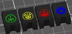 Star Wars Outer Rim Reputation tracker multiple color