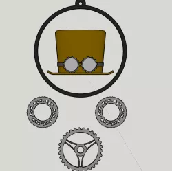 Steam punk dream catcher