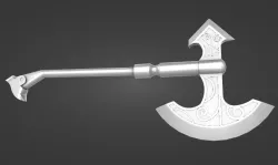 steel axe
