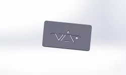Steve VAI Logo Plate