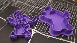 Stitch cookie cutter : Stitch Cookie Cutter