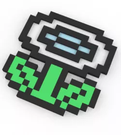 Super Mario Bros 3 Flower pixelart