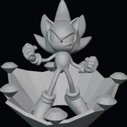 Super Sonic the Hedgehog Sonic Figure