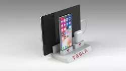 Tesla Iphone Docking Station
