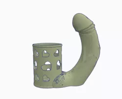 The Love Cock Cup! Beer Can Holder