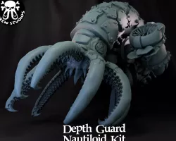 Tide Haunters - Nautiloids - Pre-supported and Ready to Print!