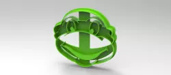 TMNT teenage mutant ninja turtles full cookie cutter pack 5 models