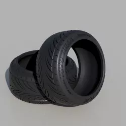 Toyo T1R stretch hi detailed tire for diecast and scale models