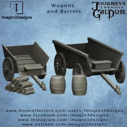 Wagons and Barrels