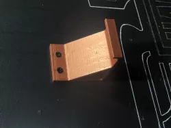 Wall phone holder