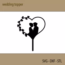 wedding topper