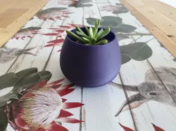 Whiskey Glass Planter / Vase