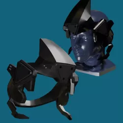 Widow Maker Noire Helm