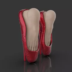 11 3d shoes / model for bjd doll / 3d printing / 3d doll / bjd / ooak / stl / articulated dolls / file