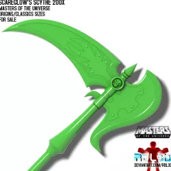 200X Scareglow's Scythe of Doom (MOTU HE-MAN)