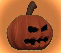 28mm scale pumpkin