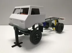 3D printed RC truck V3: Center diff V2