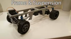 3D printed RC truck V3: Stock Frame