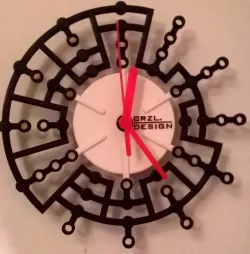 4-Bit Binary Wall Clock - Computer Geek Clock