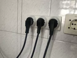 AC Wall Socket Holder Fake Socket EU Type