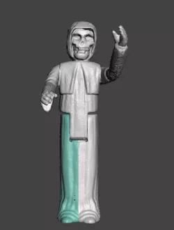 ACTION FIGURE HALLOWEEN MSFIT THE FIEND KENNER STYLE 3.75 POSEABLE ARTICULATED .STL .OBJ