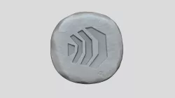 Air Rune - Runescape - STL Keychain