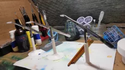 Alligator Clamp Holder for Painting