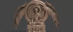 Ancient Alien Star Ring Statue 4