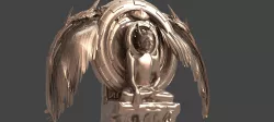 Ancient Alien Star Ring Statue 5