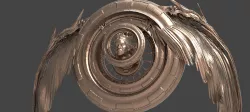 Ancient Alien Star Ring Statue 7