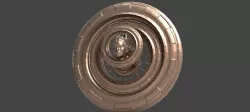 Ancient Alien Star Ring Statue 8