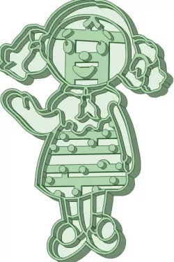 Andy Pandy Babe whole cookie cutter