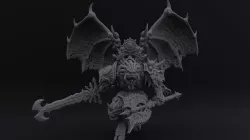 Angry Demon Presupported