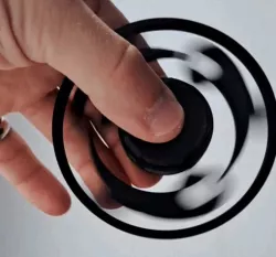 Anti-stress hand-spinner