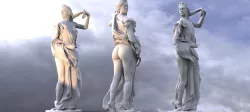 Aphrodite 3D Sculpture 1