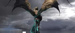 Aphrodite Dragon wings Dark