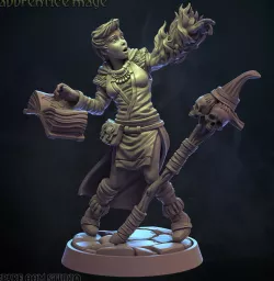 Apprentice Mage 32mm (Pre-supported)