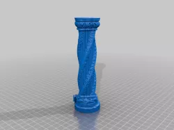Apprentice Pillar from Rosslyn Chapel