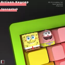 Artisan Keycap - SpongeBob - Mechanical Keyboard